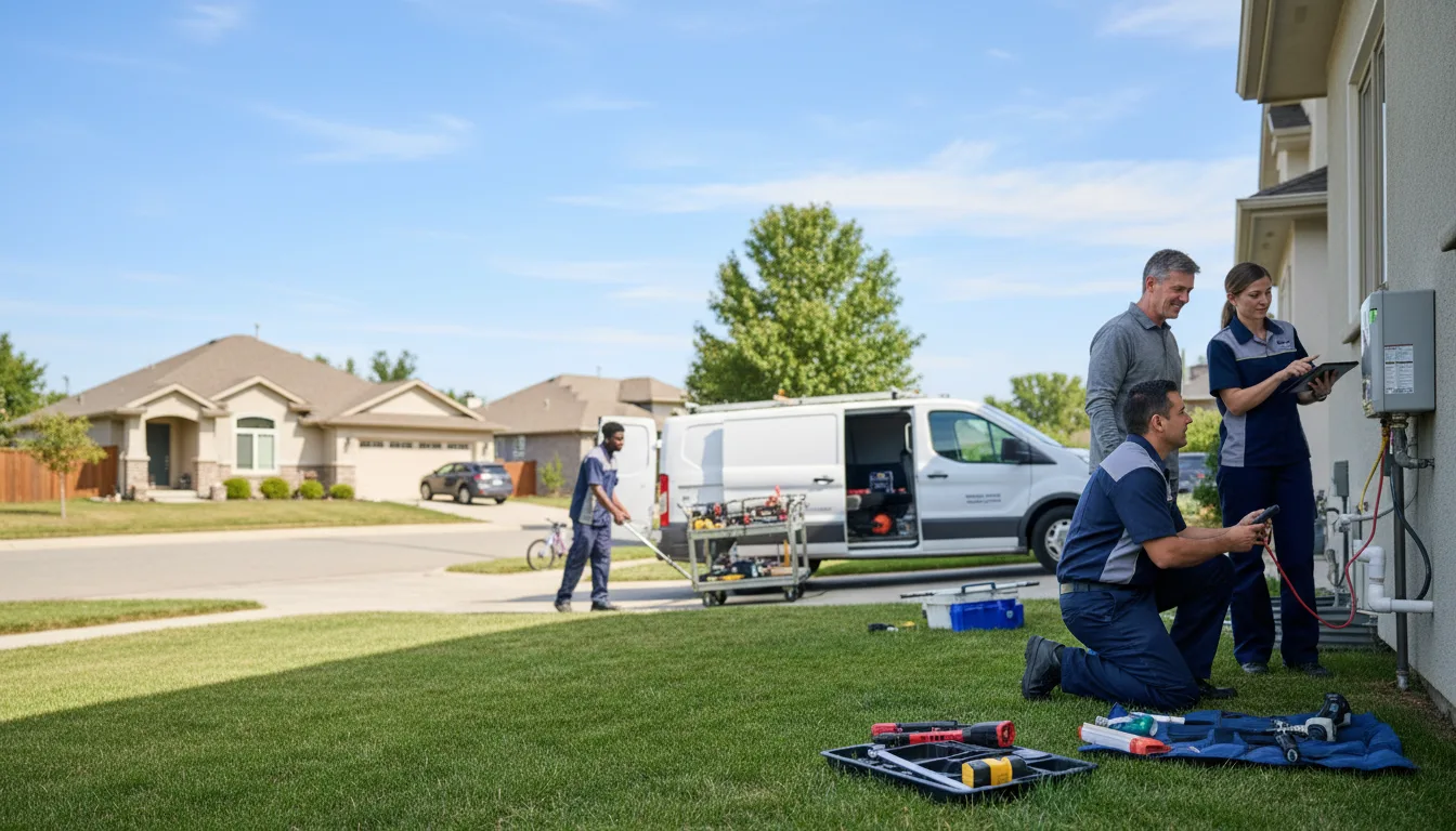 Tankless water heater service in Wilburton, OK